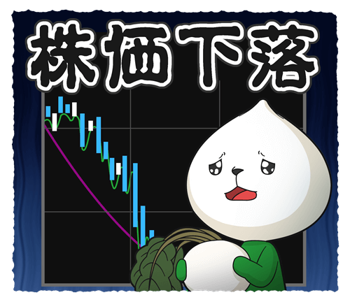 株価下落