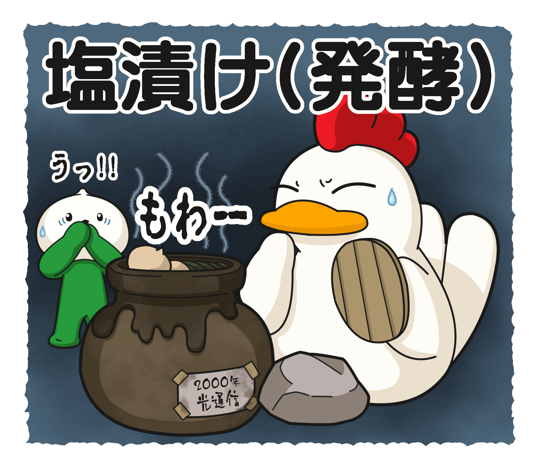 塩漬け（発酵）