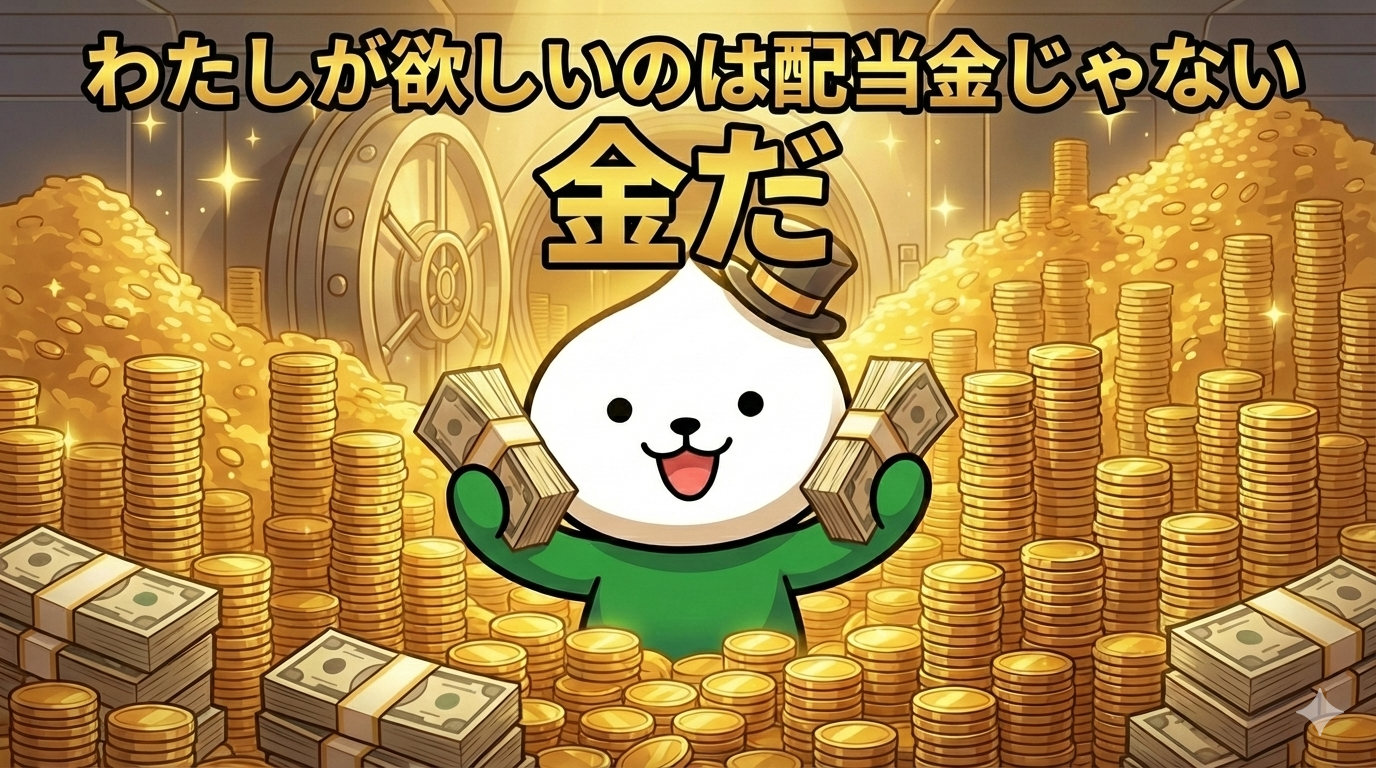 配当金より利益確定